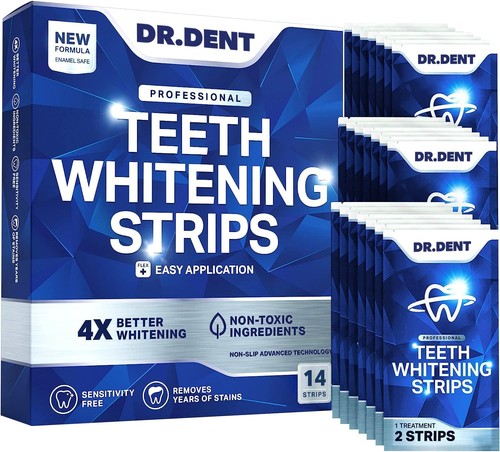 Dent teeth whitening strips - whitening,