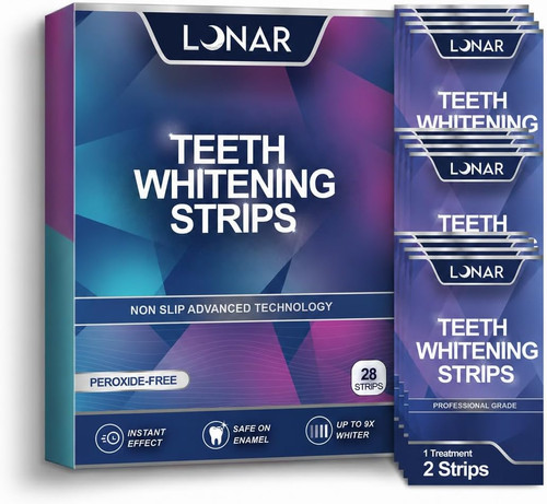 Teeth whitening strips - teeth, strips,