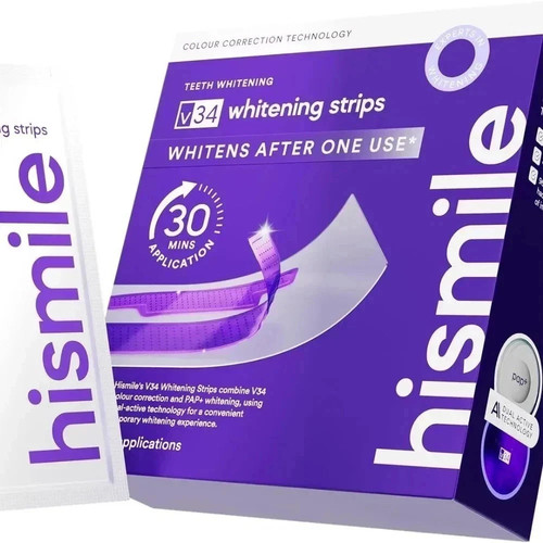 Hismile v34 whitening strips - hismile,