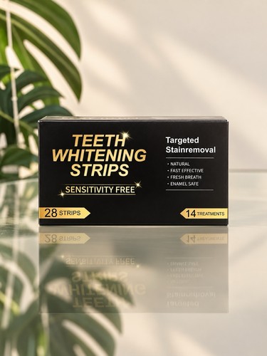 Teeth whitening strips - teeth,
