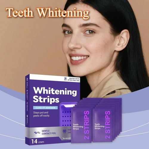 Teeth whitening strips - teeth,