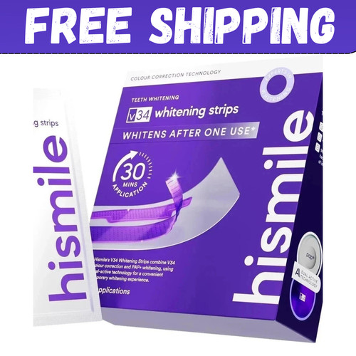 Hismile v34 whitening strips - hismile,