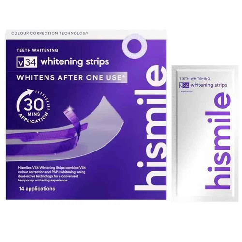 Hismile v34 whitening strips - whitening,