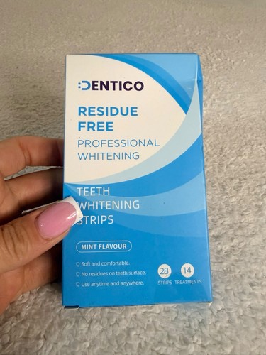 Dentico teeth whitening strips - teeth,
