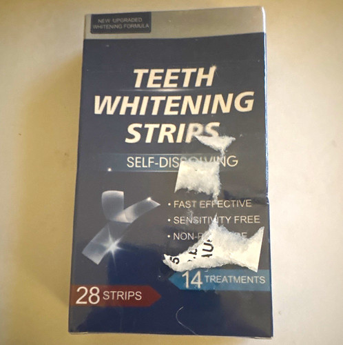 Teeth whitening strips - teeth,