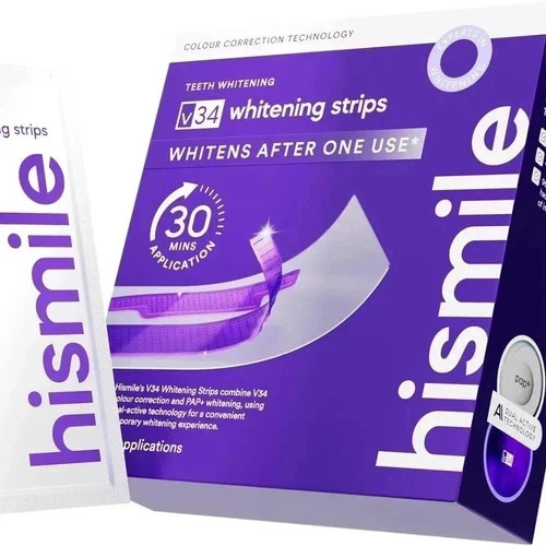 Hismile v34 whitening strips - hismile,