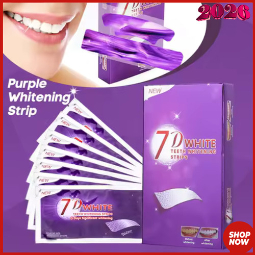 New teeth whitening strips - 7d,