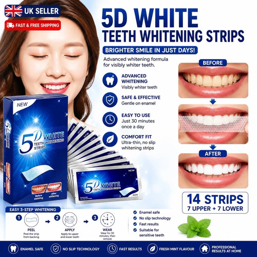 Teeth whitening strips - teeth,