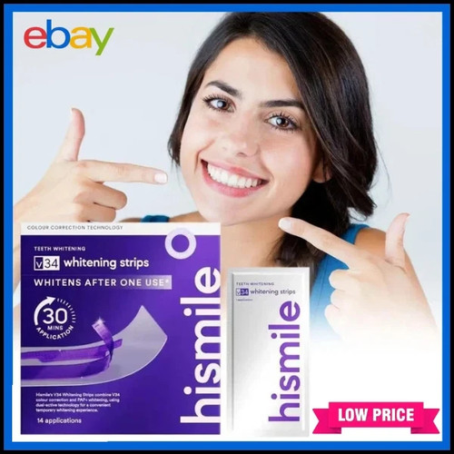 Hismile v34 whitening strips - hismile,