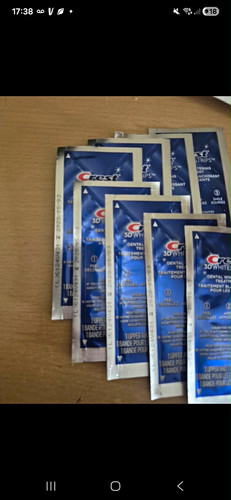 Crest strips pairs - x, 8