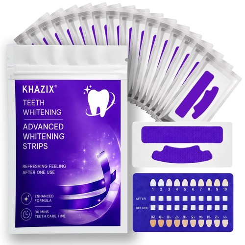 Teeth whitening strips - teeth,