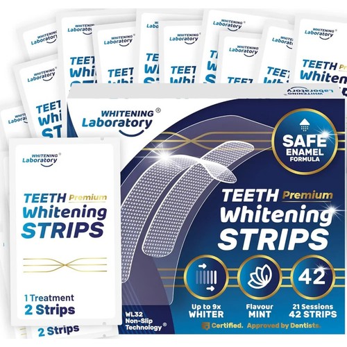 Teeth whitening strips - teeth,
