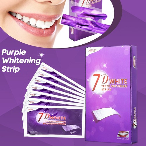 New teeth whitening strips - 7d,
