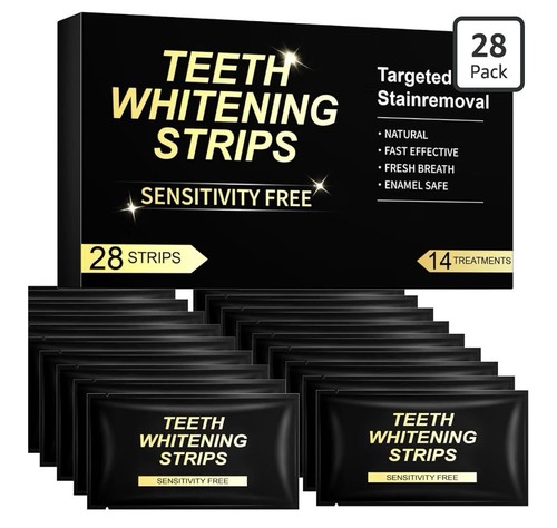 Teeth whitening strips - teeth,