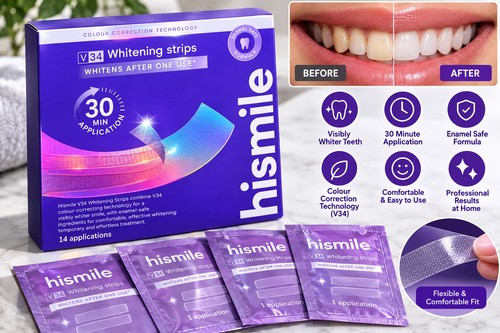 Hismile v34 whitening strips - v34,